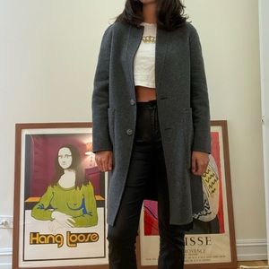 Theory Reversible Wool Coat